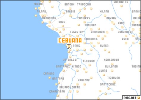 Cebuana Map .